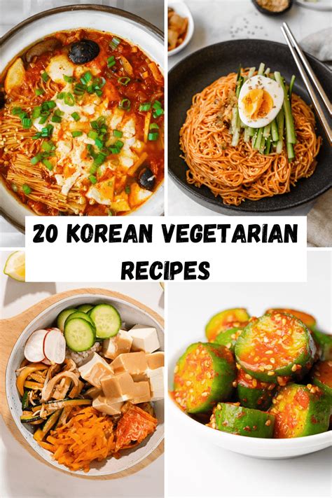 20 Best Korean Vegetarian Recipes - The Odehlicious