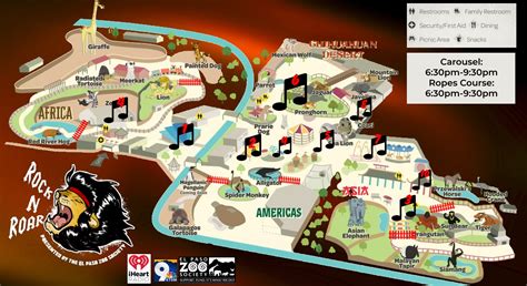 Event Map | El Paso Zoo Society