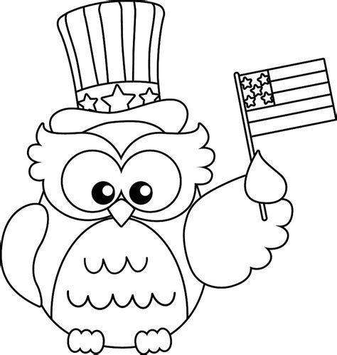 Independence day coloring pages to download and print for free