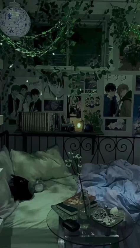 Aesthetic room decor anime