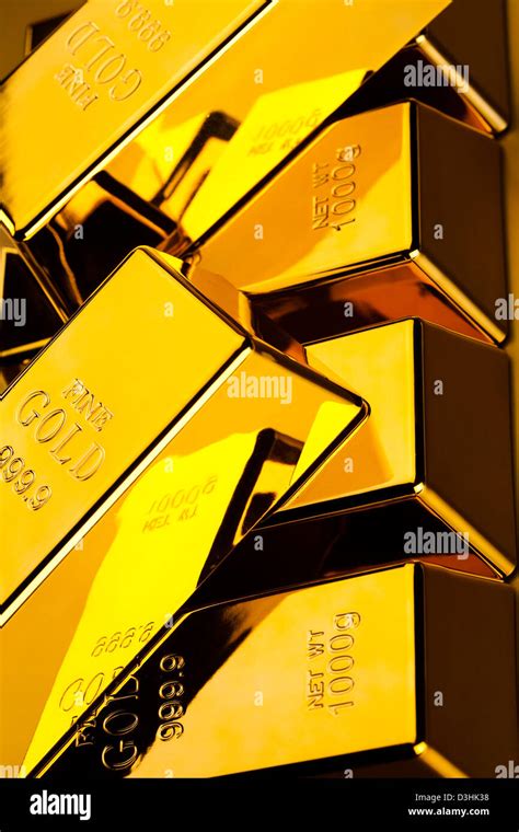 Gold bars background Stock Photo - Alamy