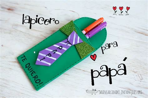 Manualidades para el dia del padre - Manualidades Infantiles