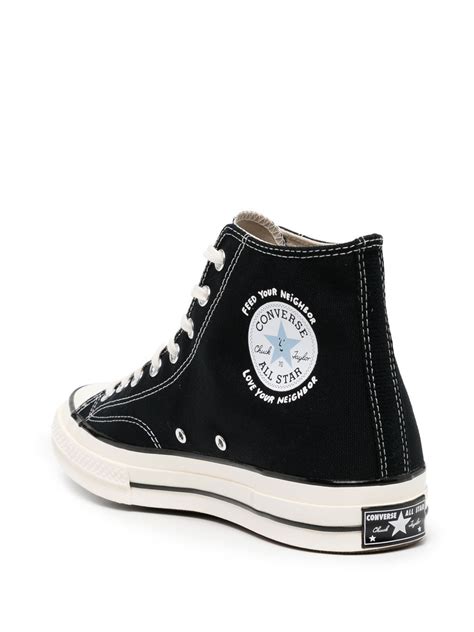 Converse cartoon-print hi-top Sneakers | Black | FARFETCH