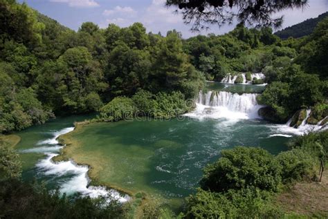 Skradinski Buk Waterfall, Croatia Stock Image - Image of croatia, europe: 13592953