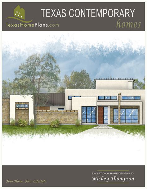 texas home plans - TEXAS CONTEMPORARY-HOMES - Page 20-21