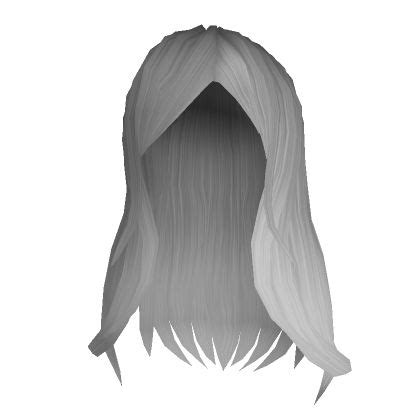 Soft Long Hair Grey - Roblox | Blonde with pink, Long hair styles, Pink hair