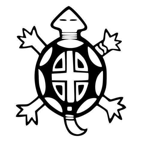 Native American Turtle Symbol