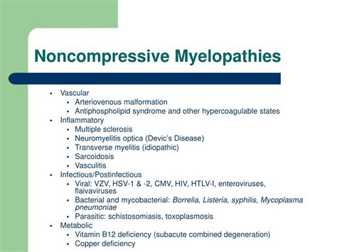 PPT - Acute Myelopathies PowerPoint Presentation, free download - ID ...