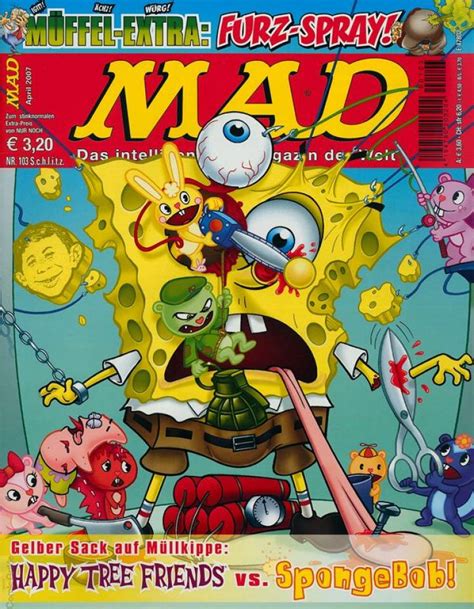 MAD #103 - Happy Tree Friends vs. Spongebob! (Issue)