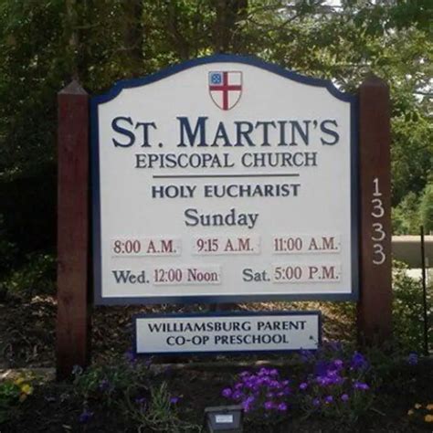 St. Martin's Episcopal Church - Williamsburg, VA | Episcopal church ...