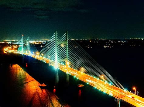 Dames Point Bridge Photograph by Austin Fedewa - Fine Art America