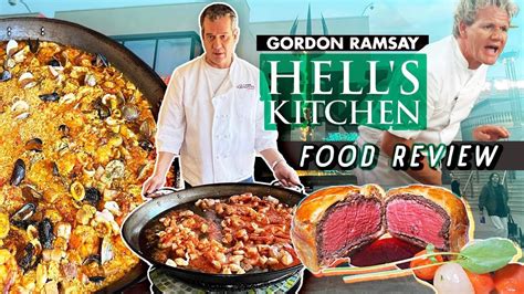 Gordon Ramsay HELL’s KITCHEN Food Review in Las Vegas – Easy Instant ...