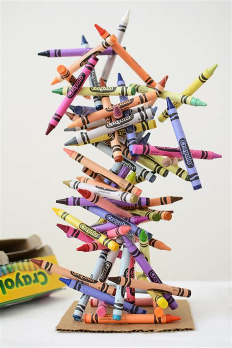 Crayon Art Sculpture - Meri Cherry