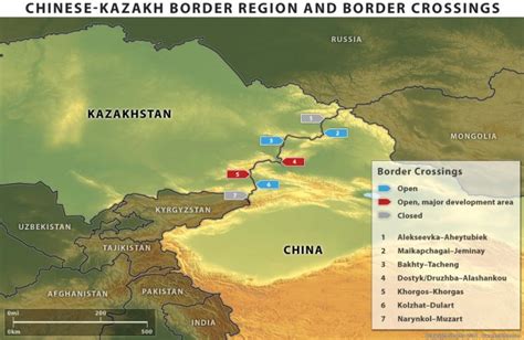 China-Kazakhstan Border Activity