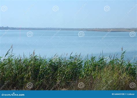 Techirghiol lake stock photo. Image of background, blue - 64443108