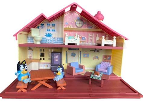 Bluey Heeler family House Playset Furniture Pack & Go | #4624438492