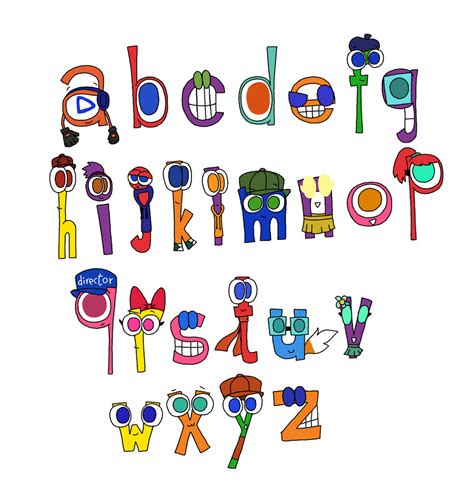 My Tvokids Lowercase Letters by YanPrincess on DeviantArt