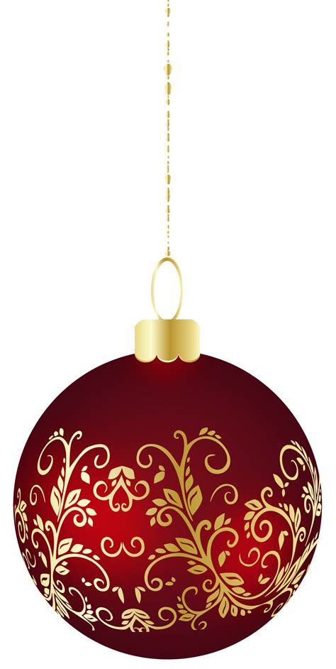 Large Transparent Christmas Ball Ornament PNG Clipart | Christmas lights clipart, Christmas ...