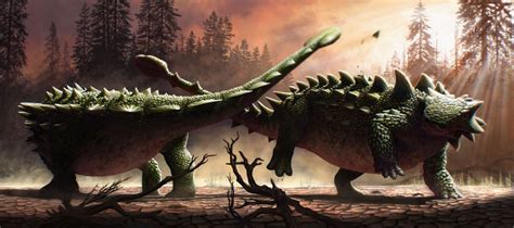 New find suggests ankylosaurs’ tail clubs were for bashing each other - Ars Technica