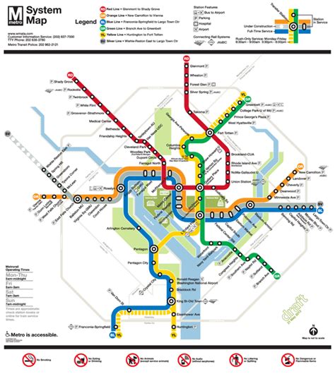 PlanItMetro » Final Draft Silver Line Metrorail Map for Review