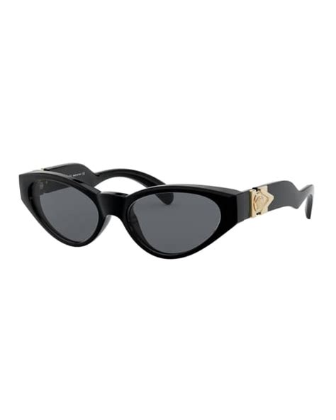 Versace Monochromatic Cat-Eye Sunglasses | Neiman Marcus