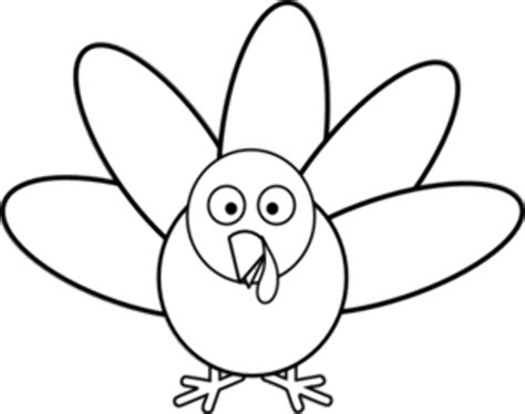 Printable Turkey Outline