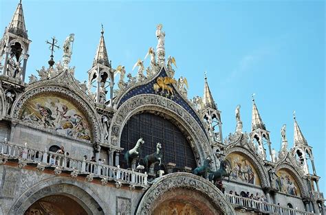 st, mark's, basilica, venice, italy, church, cathedral, patriarchal, historic, famous ...