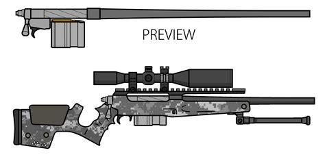 Sniper Rifle Design Contest by lemmonade on DeviantArt