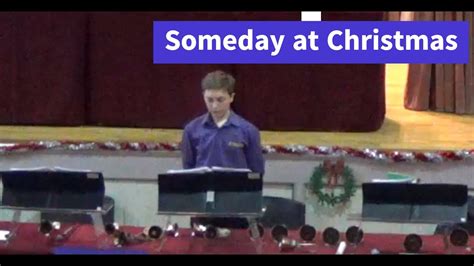 Someday at Christmas - performed by Malo Mckechnie, solo handbell musician - YouTube