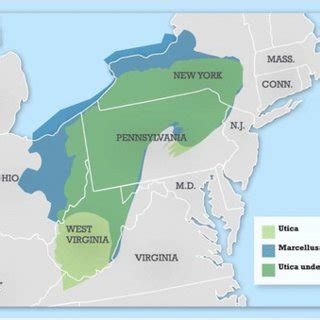 The Marcellus and Utica Shale Formation. Source: Marcellus Shale ...