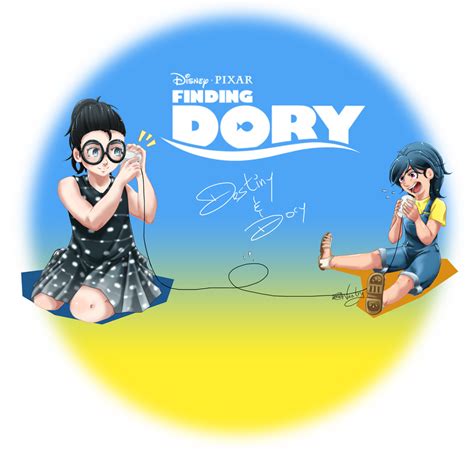 Finding Dory - Destiny and Dory by Vaatry on DeviantArt