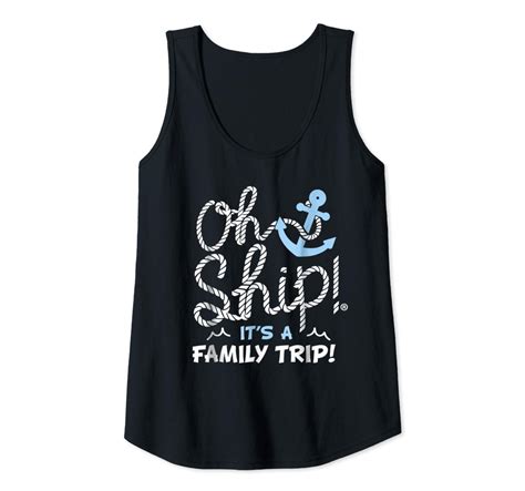 Oh Ship It's a Family Trip - Oh Ship Cruise Shirts Flowy Tank Premium ...