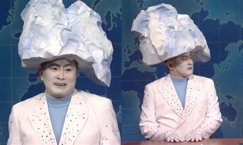 Bowen Yang plays the iceberg that sank the Titanic in iconic SNL skit