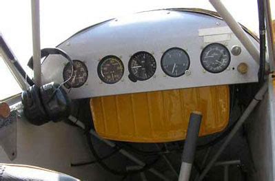 Cool Jet Airlines: Piper Cub Cockpit