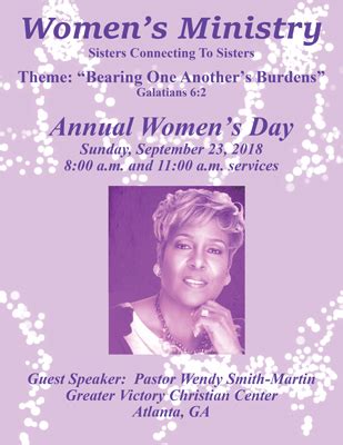 Annual Women's Day - Progressive Union Missionary Baptist Church