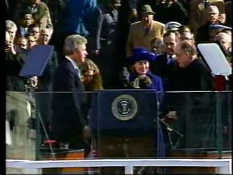 President Bill Clinton's First Inaugural January 20, 1993 Part 2 - YouTube