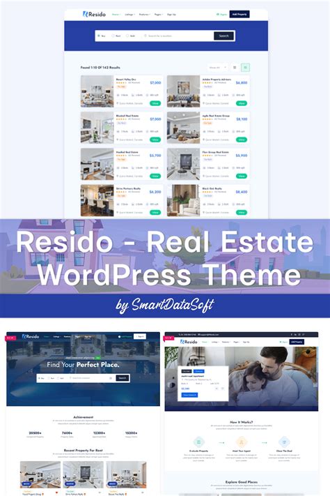 Resido - Real Estate WordPress Theme – MasterBundles