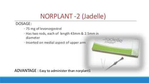 Norplant Long Term Side Effects - Reproduction Online