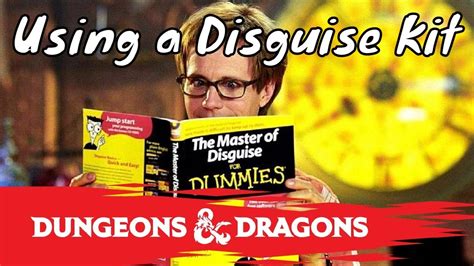 How to Effectively Use the Disguise Kit in Dungeons & Dragons 5E 🔴LIVE ...