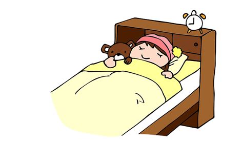 Girl is Sleeping clipart. Free download transparent .PNG | Creazilla