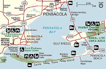 Pensacola Beach - Maps of the Pensacola Area