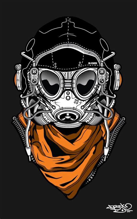 Smoke masked Gas Mask Art, Masks Art, Image Pinterest, Astronaut Art, Arte Robot, Dope Art ...