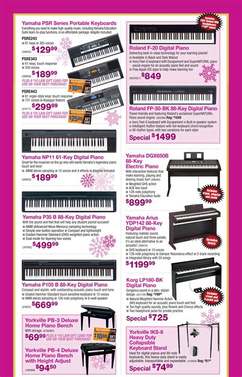 L&M Magazine - Gift Issue 2014 - Keyboards