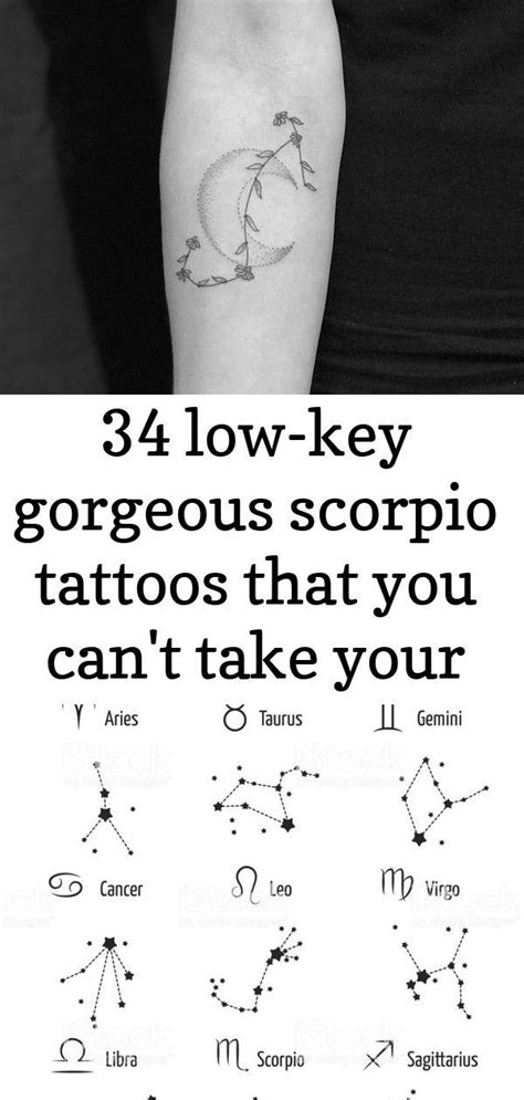 Scorpio Zodiac Tattoo