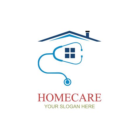 Home Care Logo Template, Medical Home Logo 20806240 Vector Art at Vecteezy