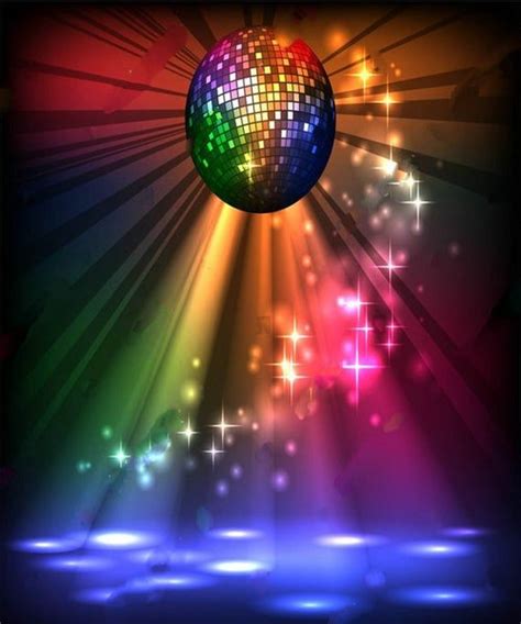 Disco Party Background Wallpaper