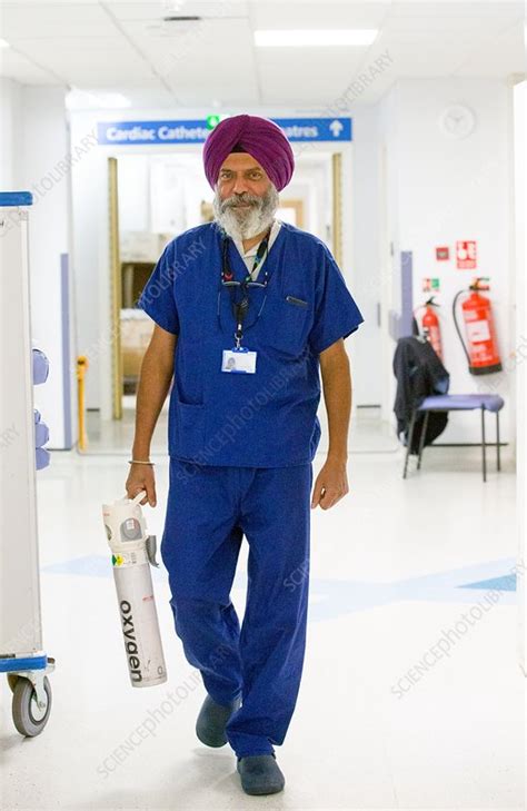 Hospital staff - Stock Image - C036/8816 - Science Photo Library