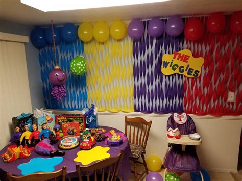 The wiggles birthday party | 1st birthday party decorations, 2nd birthday party themes, Wiggles ...