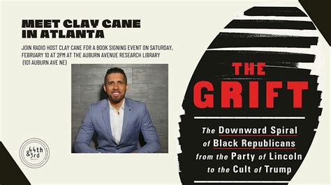 THE GRIFT with Clay Cane / In Conversation With Reecie Colbert, Auburn Avenue Research Library ...