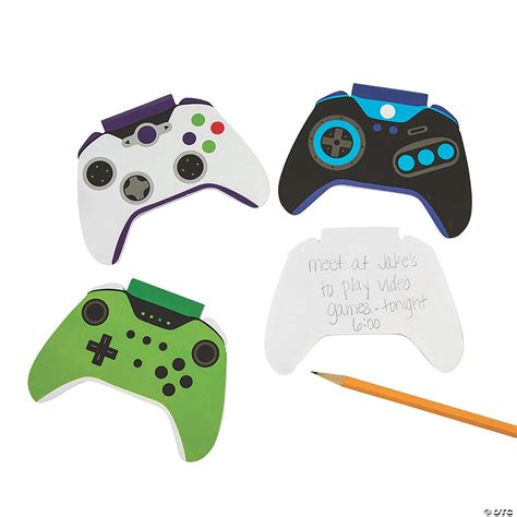 Game Controller Shaped Notepads